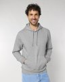 Heren Hoodie Stanley Stella Drummer 2.0 heather Grey